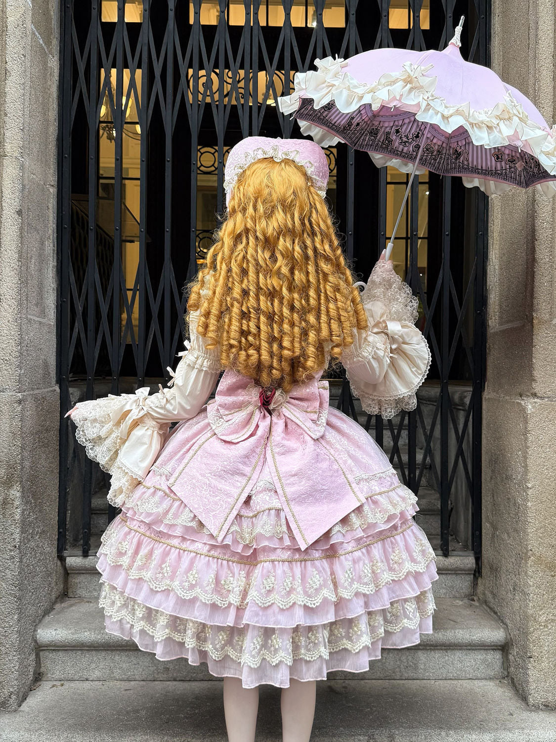 princess doll lace cake lolita dress