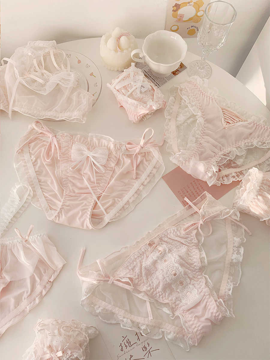 Morihi Kazuye Lace Bow Panties