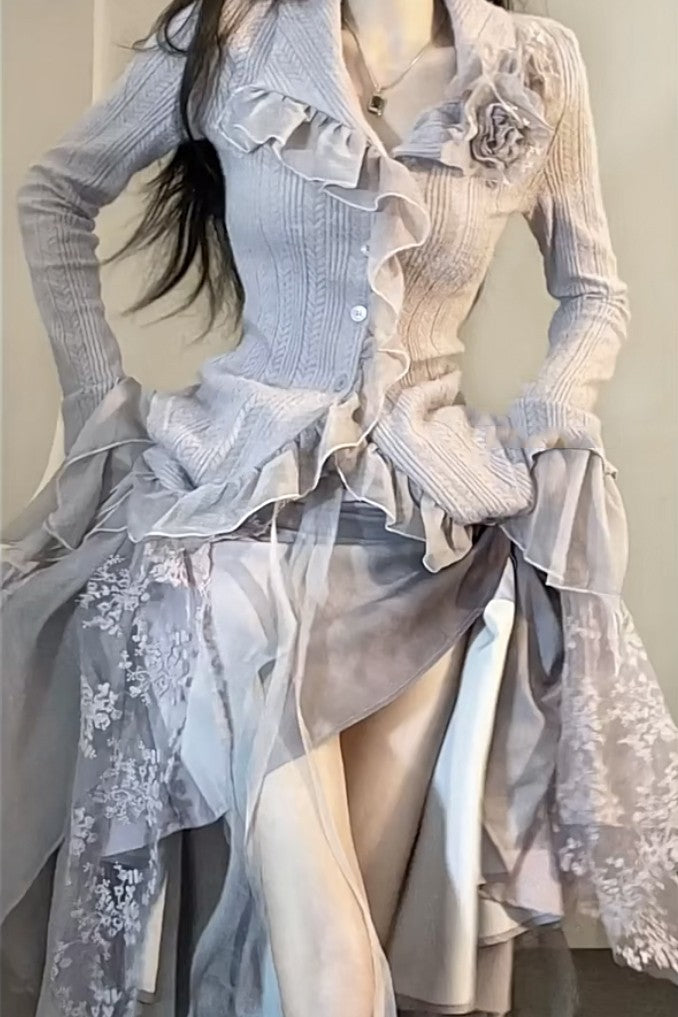 elegant purple rose coord