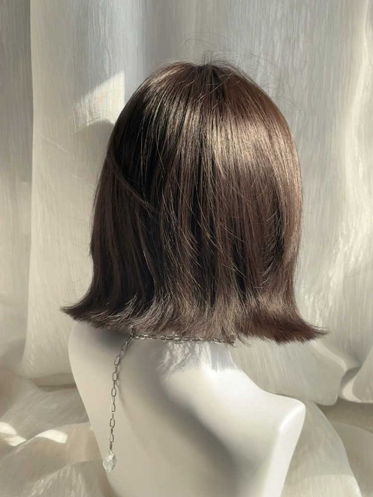 JK Natural Short Curly Wig