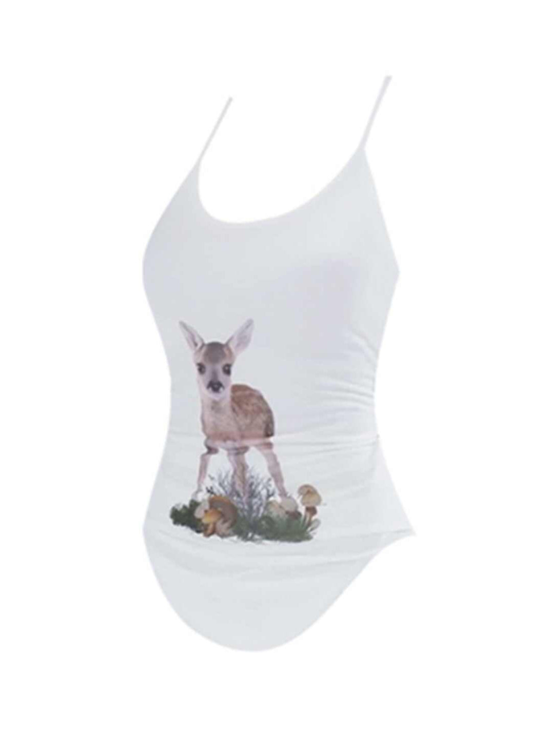 Y2K Cute Deer Bodysuit