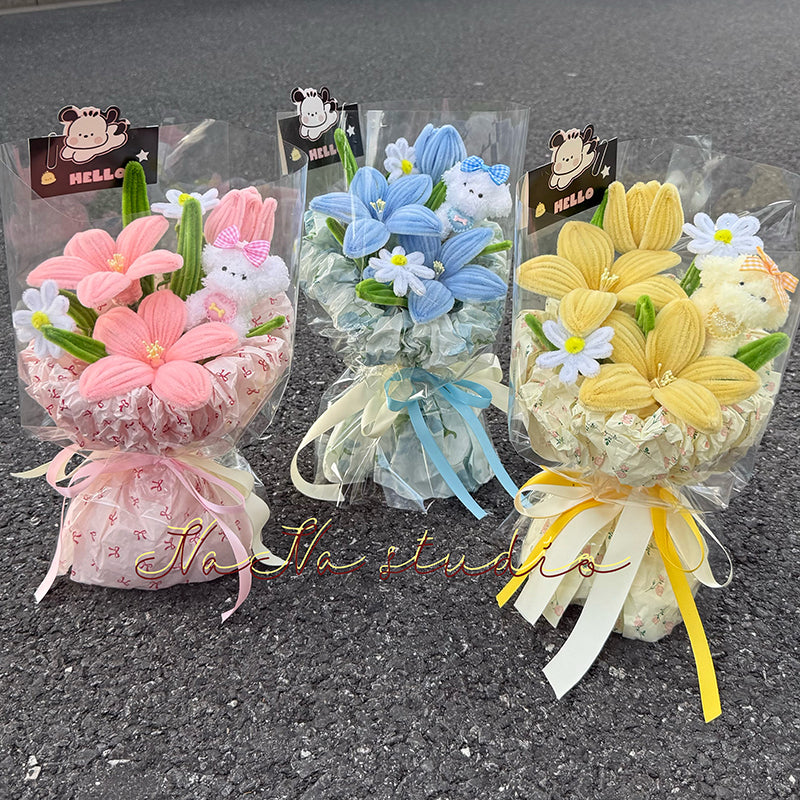 Puppy Twister Stick Bouquet