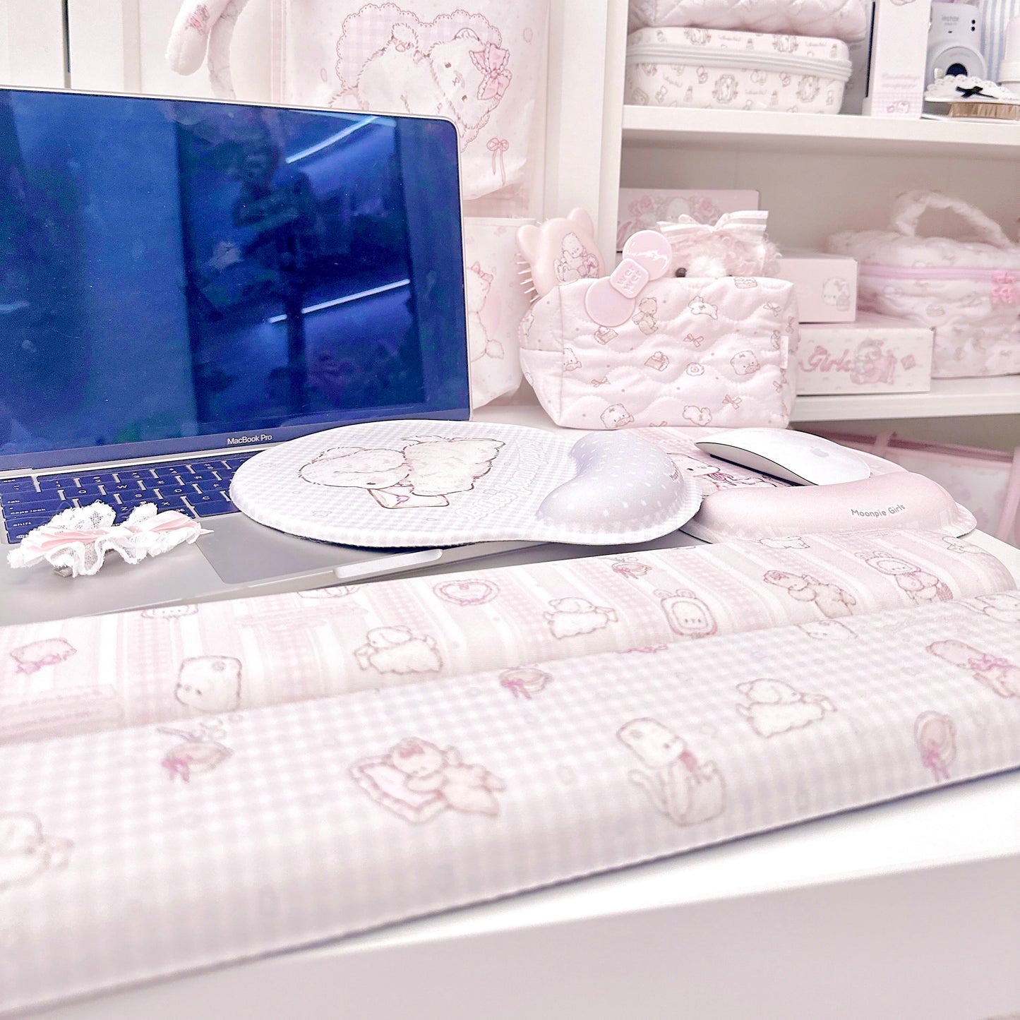 kawaii wrist mouse pad