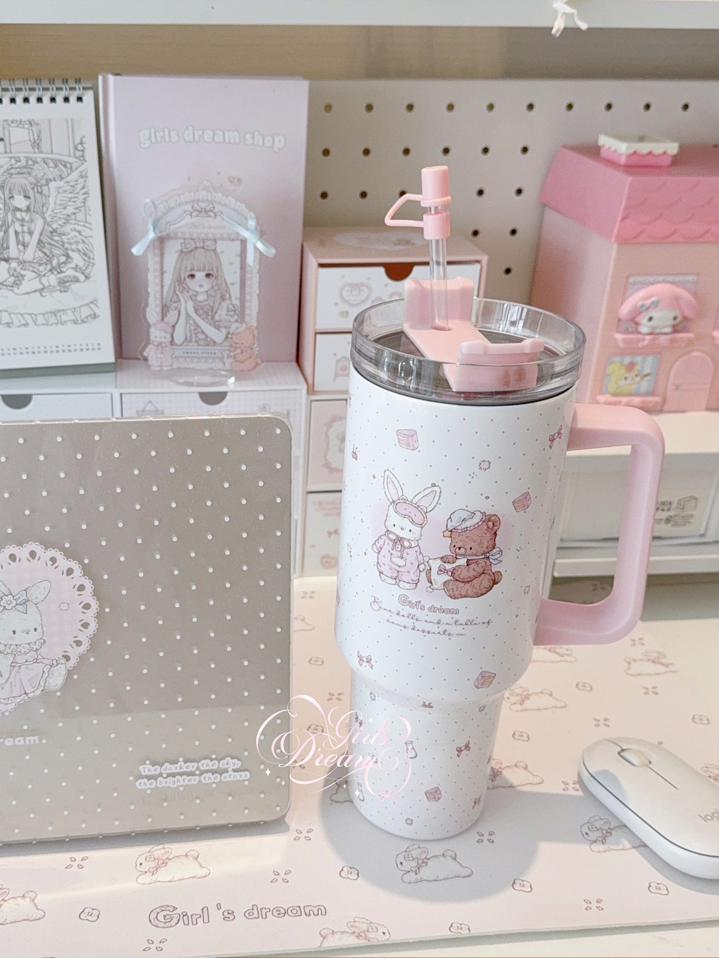 Girl's Dream Rabbit Bear Ice Cup