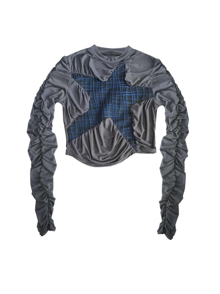 Grunge Mesh Star Top