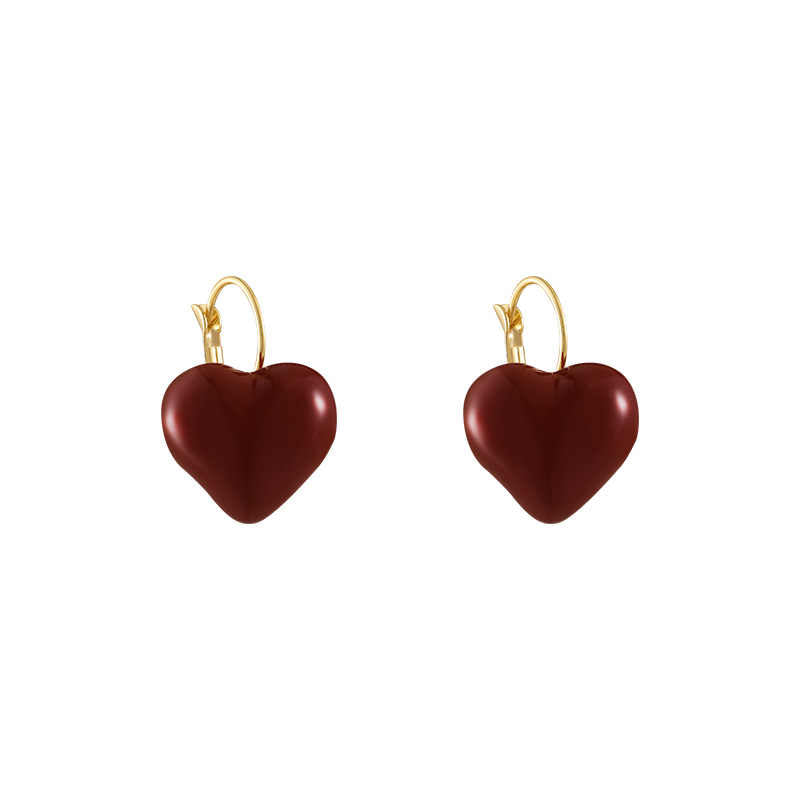 Red Heart Earrings