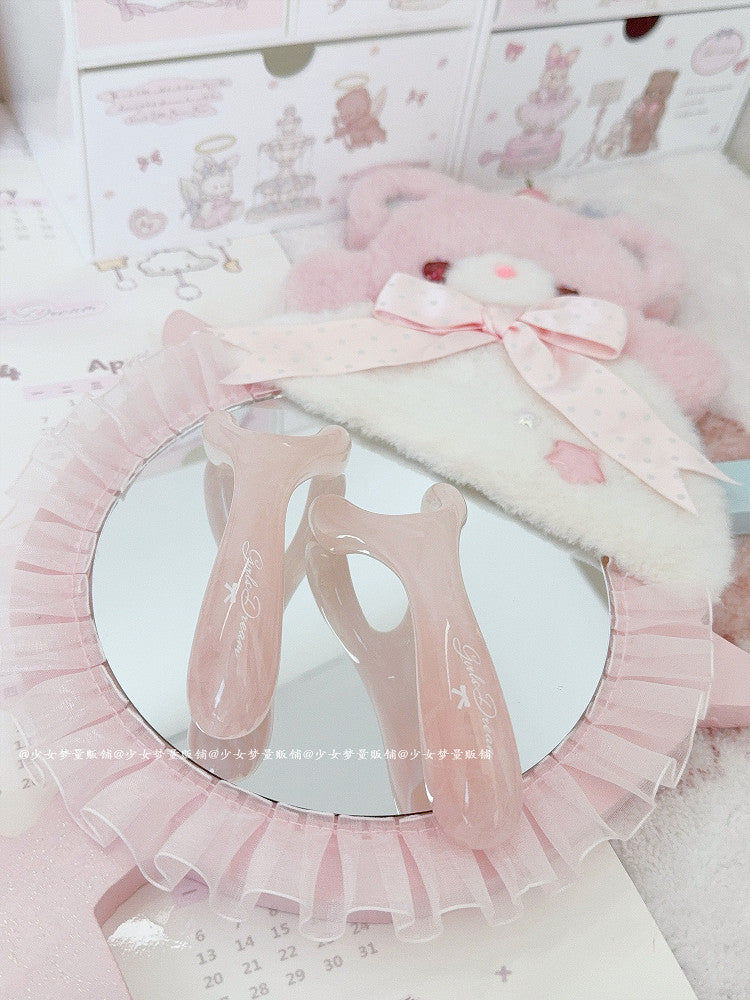 kawaii massage comb Pink eye and nose massager