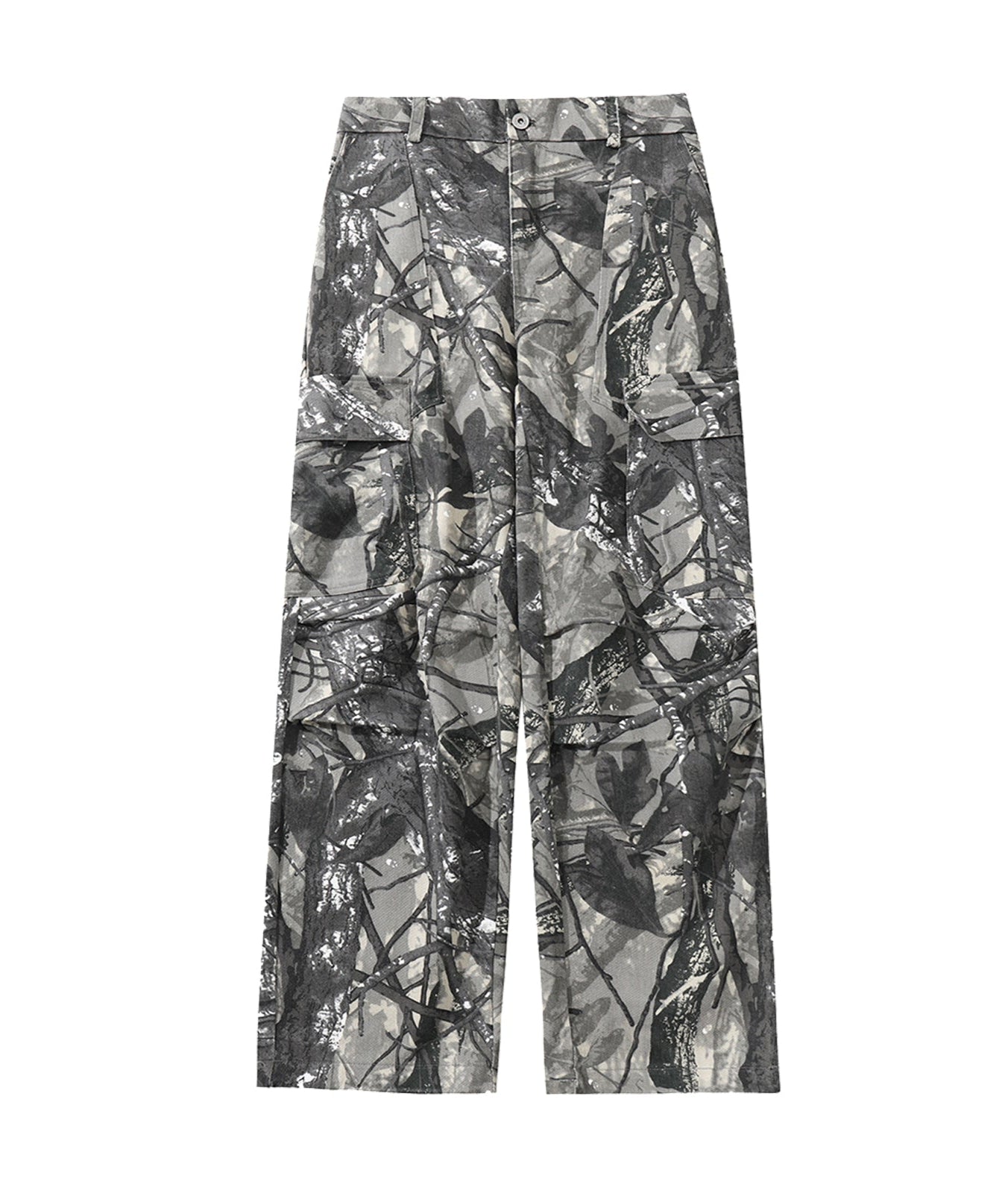 Camouflage Street Straight Pants