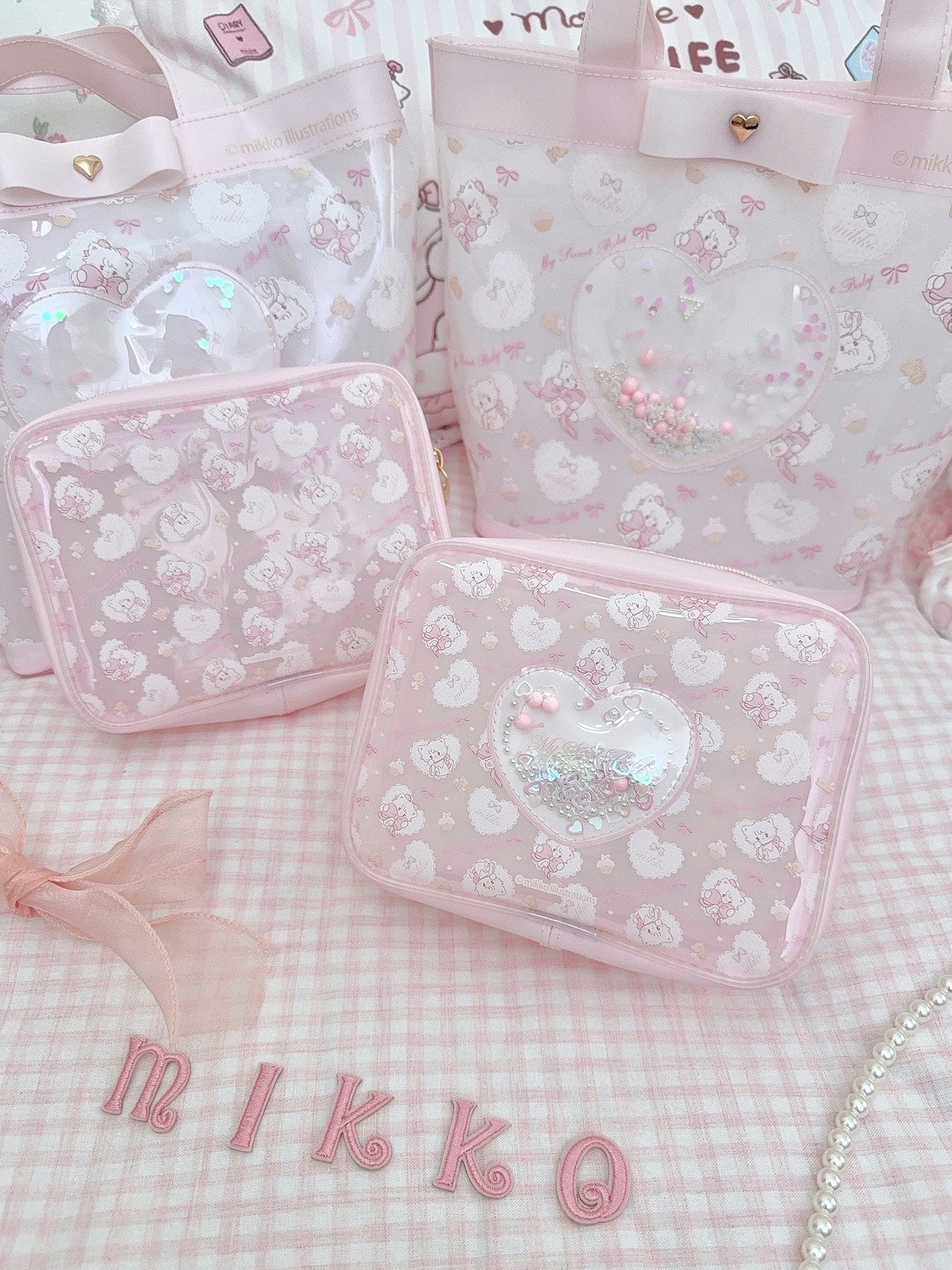 kawaii swimming waterproof handbag