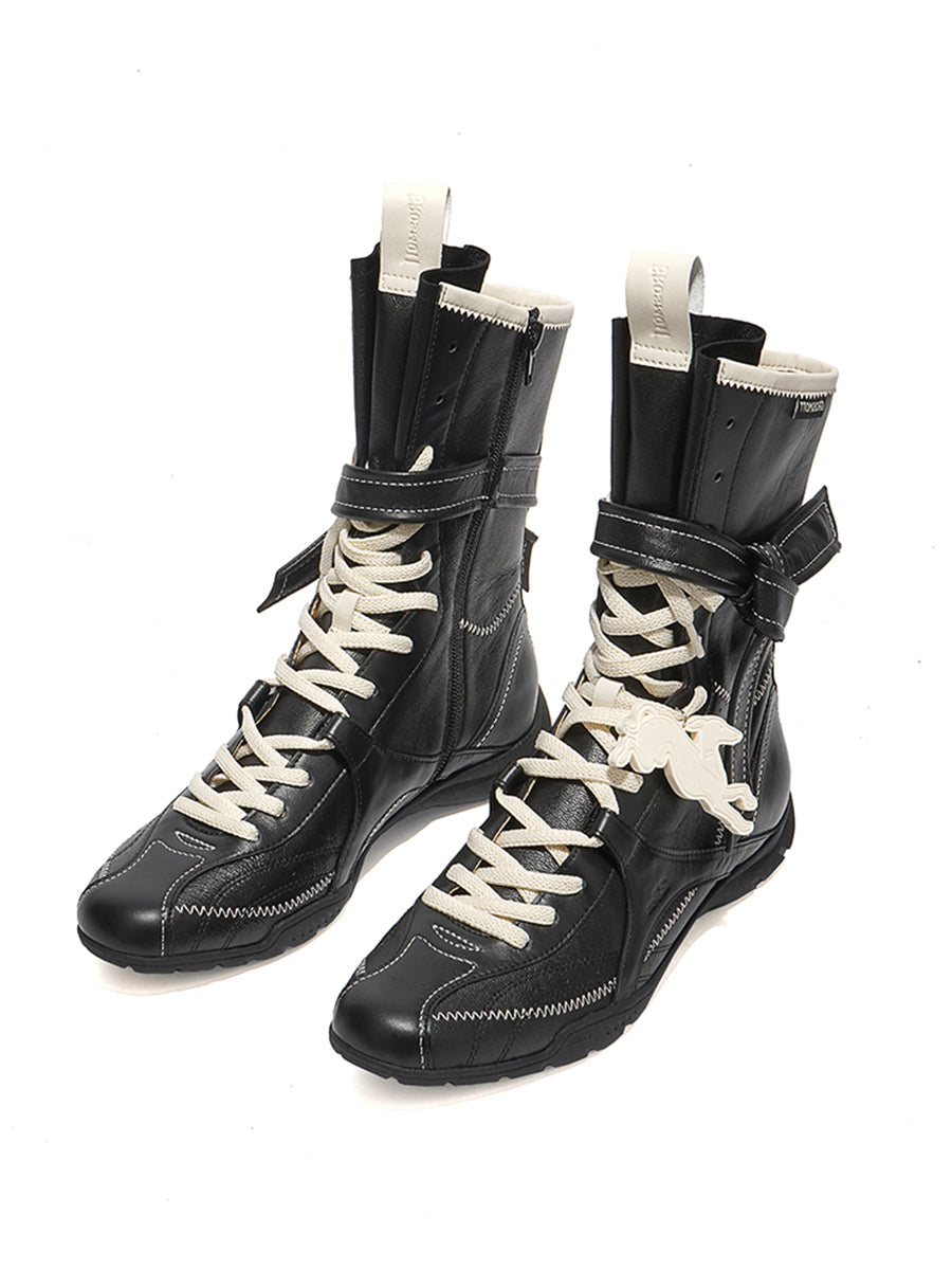 Retro nubuck leather Martin boots
