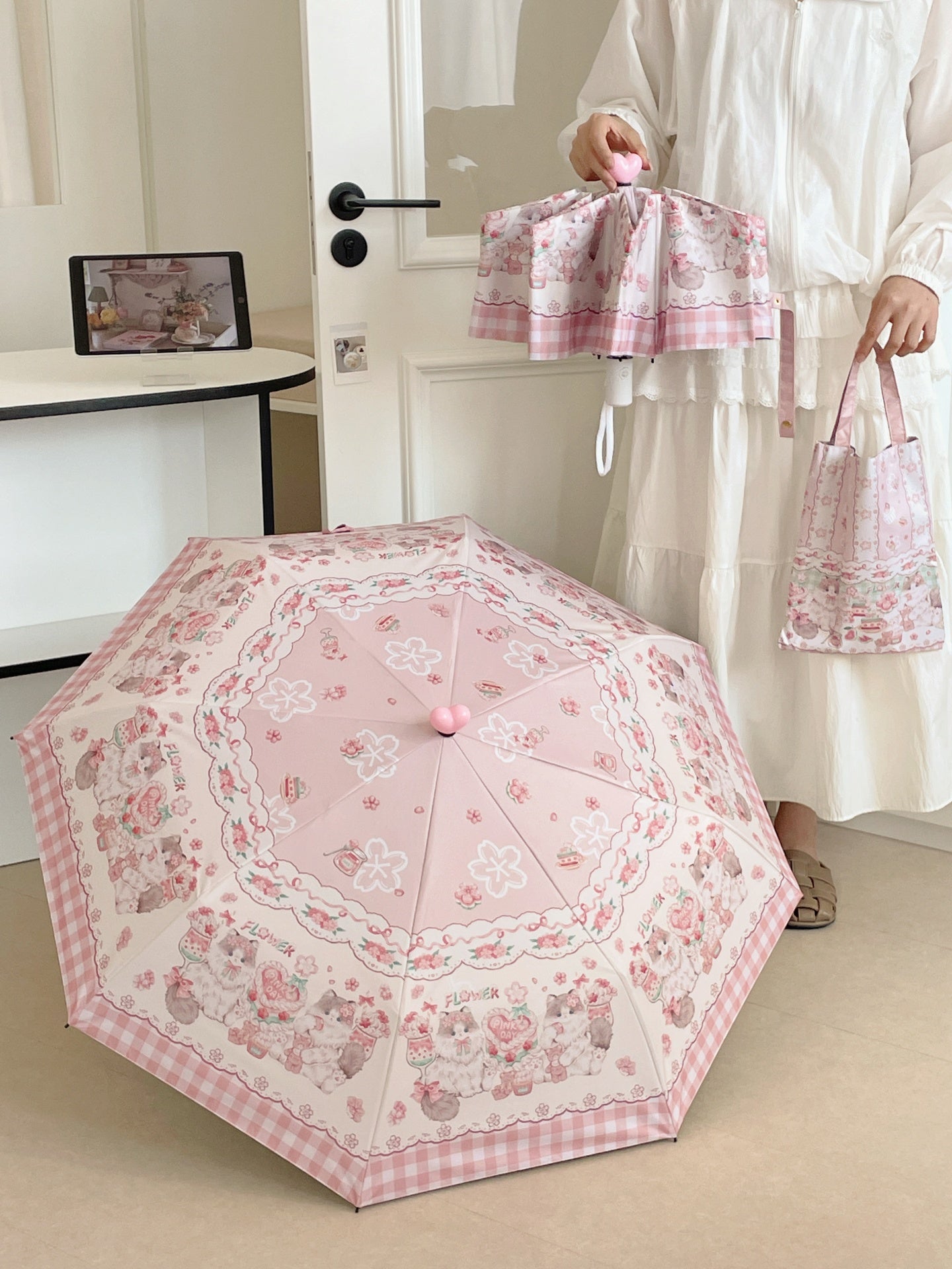 Lolita Ragdoll Cat Umbrella