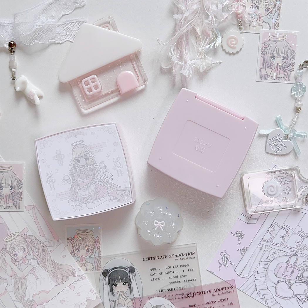 angel heart contact lens box