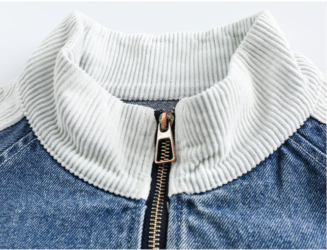 Acubi Denim Collar Jacket