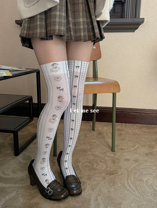 Kawaii Jk Tube Knee Socks