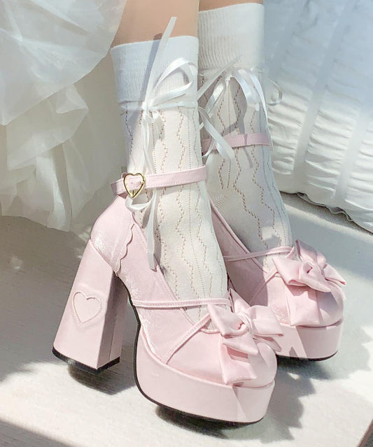 Princess Lolita Coquette Platform High Heels