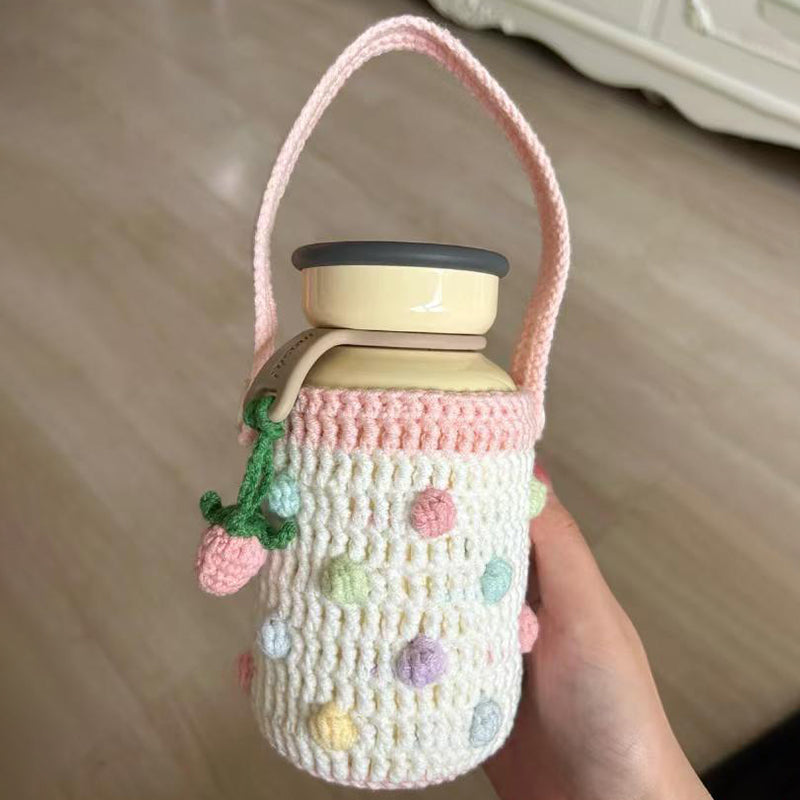 diy crochet Water cup cover kit