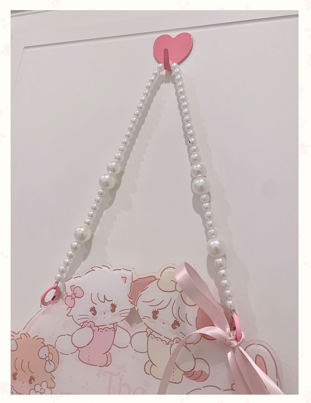 cute princess acrylic door sign