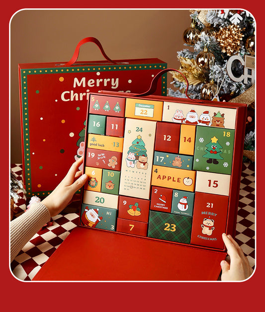 Christmas Countdown Calendar Blind Gift Packaging Box