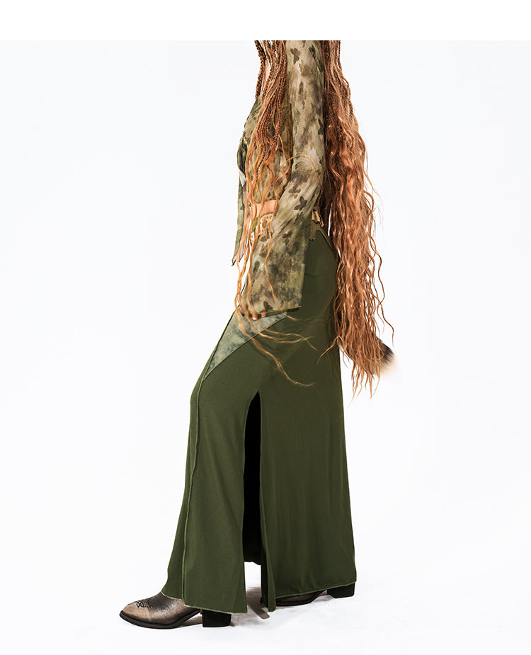 Fairy Grunge Half-length Irregular Skirt