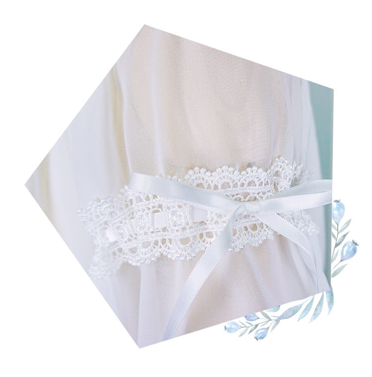 Middle Sleeve Chiffon Lolita Blouse
