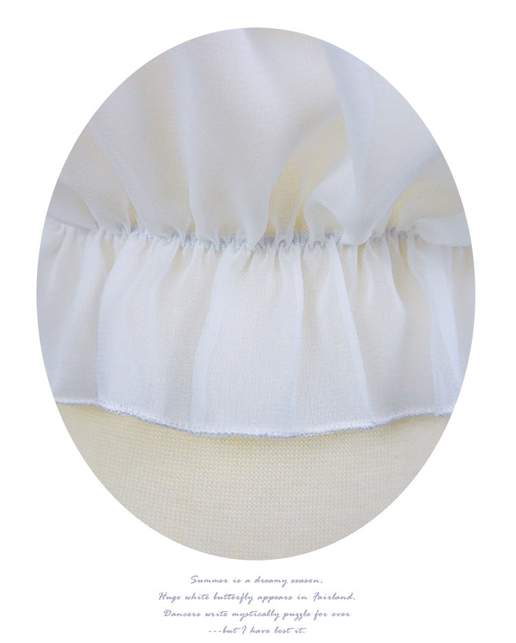 Middle Sleeve Chiffon Lolita Blouse