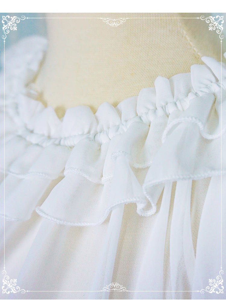 Middle Sleeve Chiffon Lolita Blouse