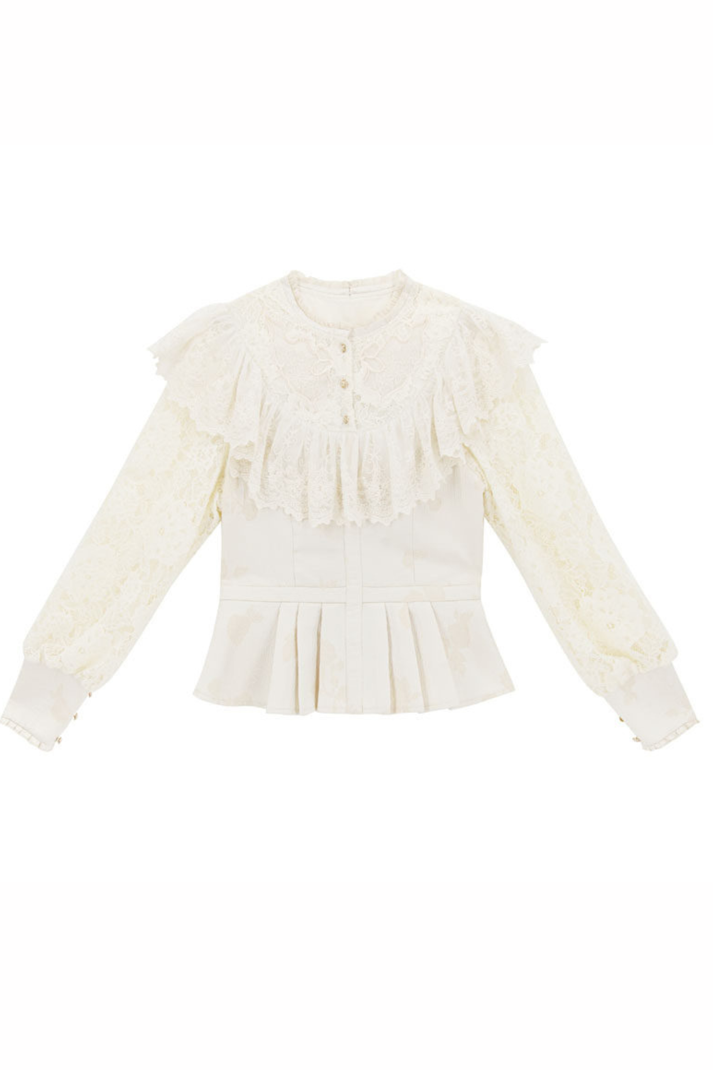 Lace Patchwork Vintage Dress