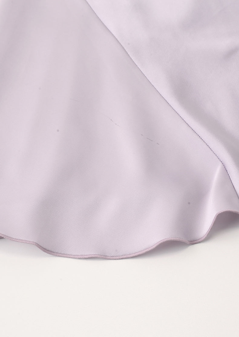 Ribbons Mesh Silk Pajamas