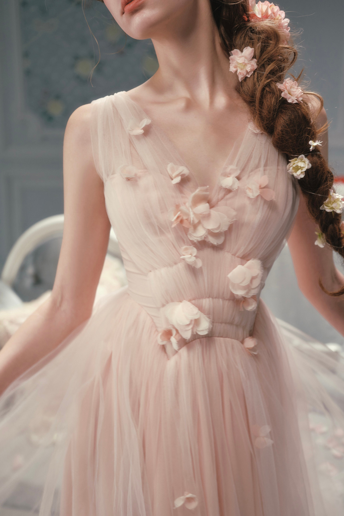 Romantic French Lace Dress