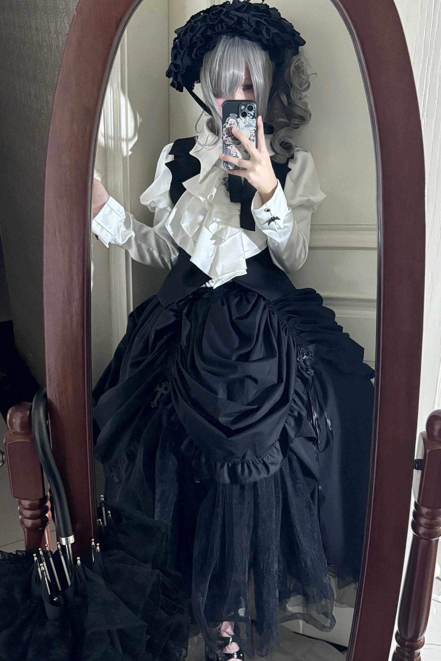 Gothic Wool Coat Suit