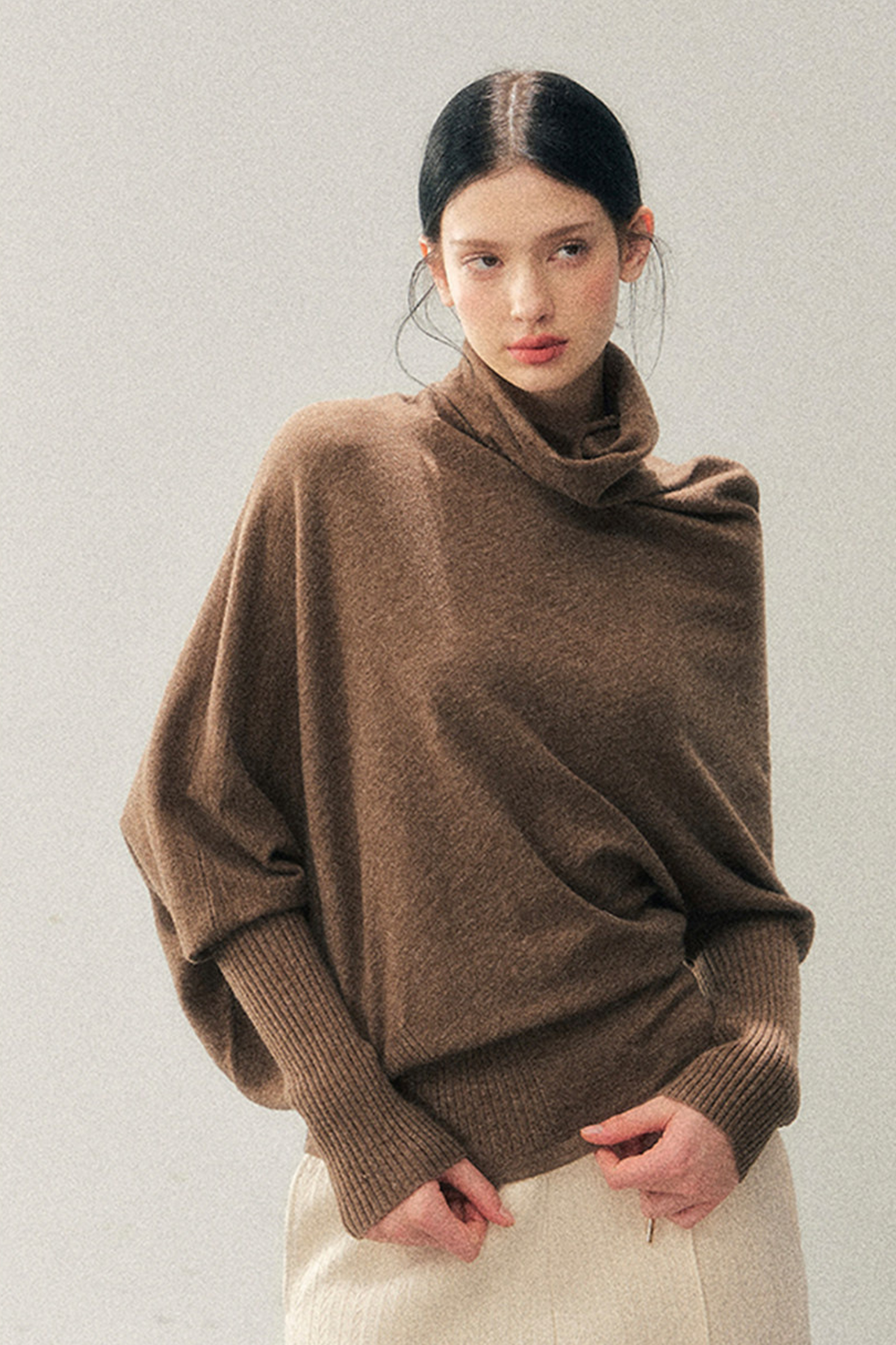 Chic Edgy Knit Sweater