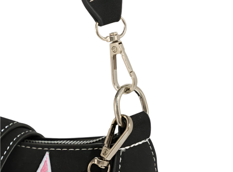 Y2K Pink Stars Belt Armpit Bag