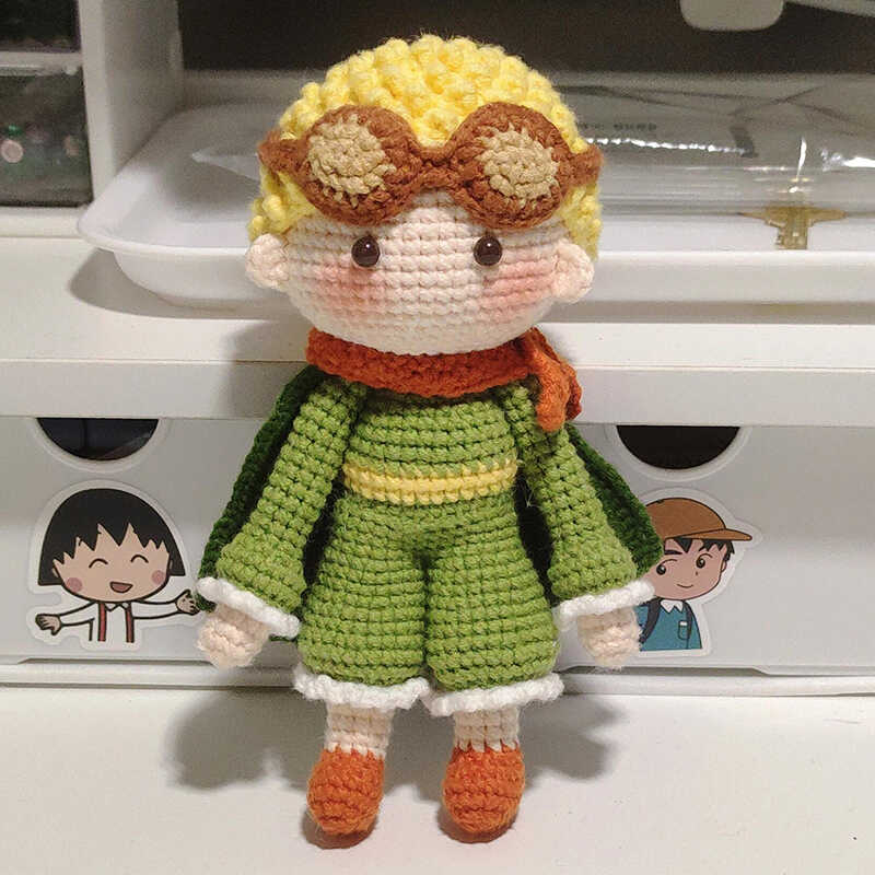 diy wool cute doll material bag