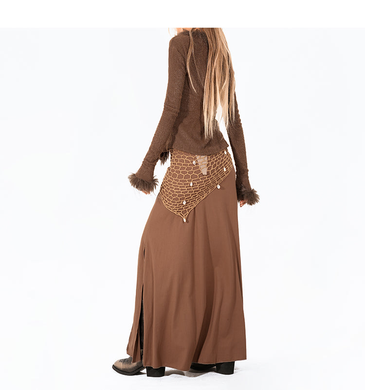 Fairy Grunge Half-length Irregular Skirt
