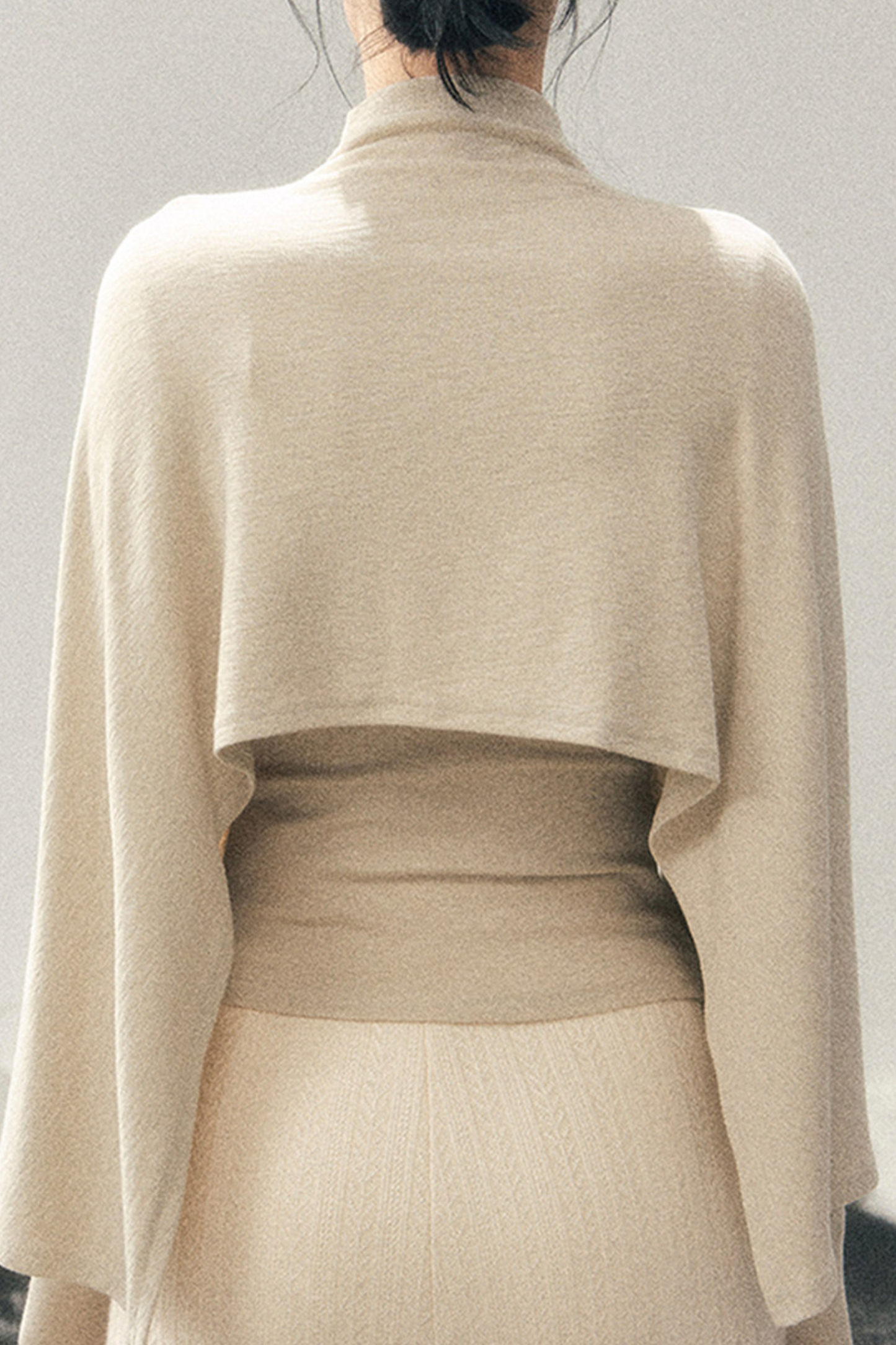 Edgy Tight Shawl + Top