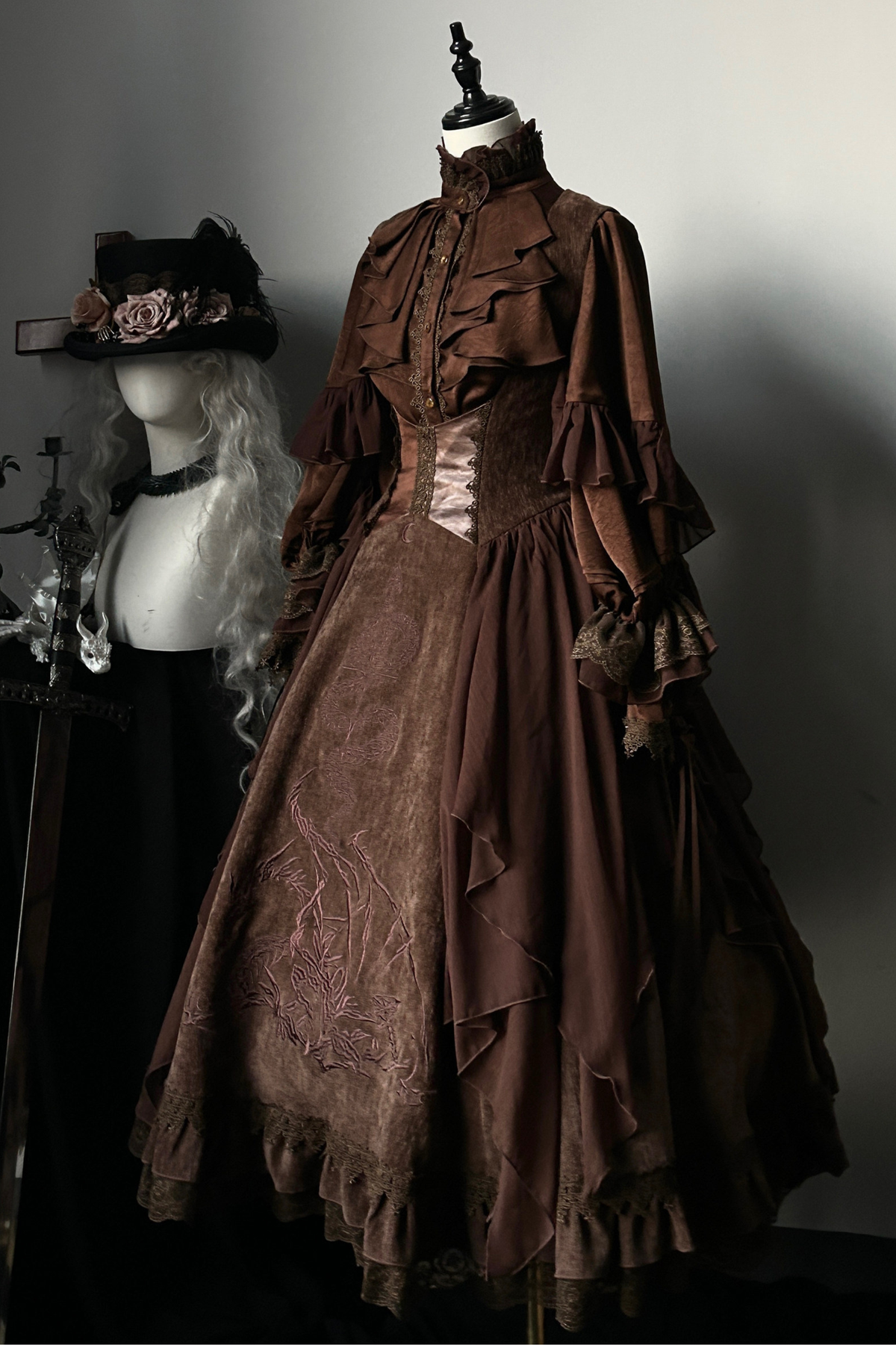Snake Moon Night Lolita Jumper Skirt