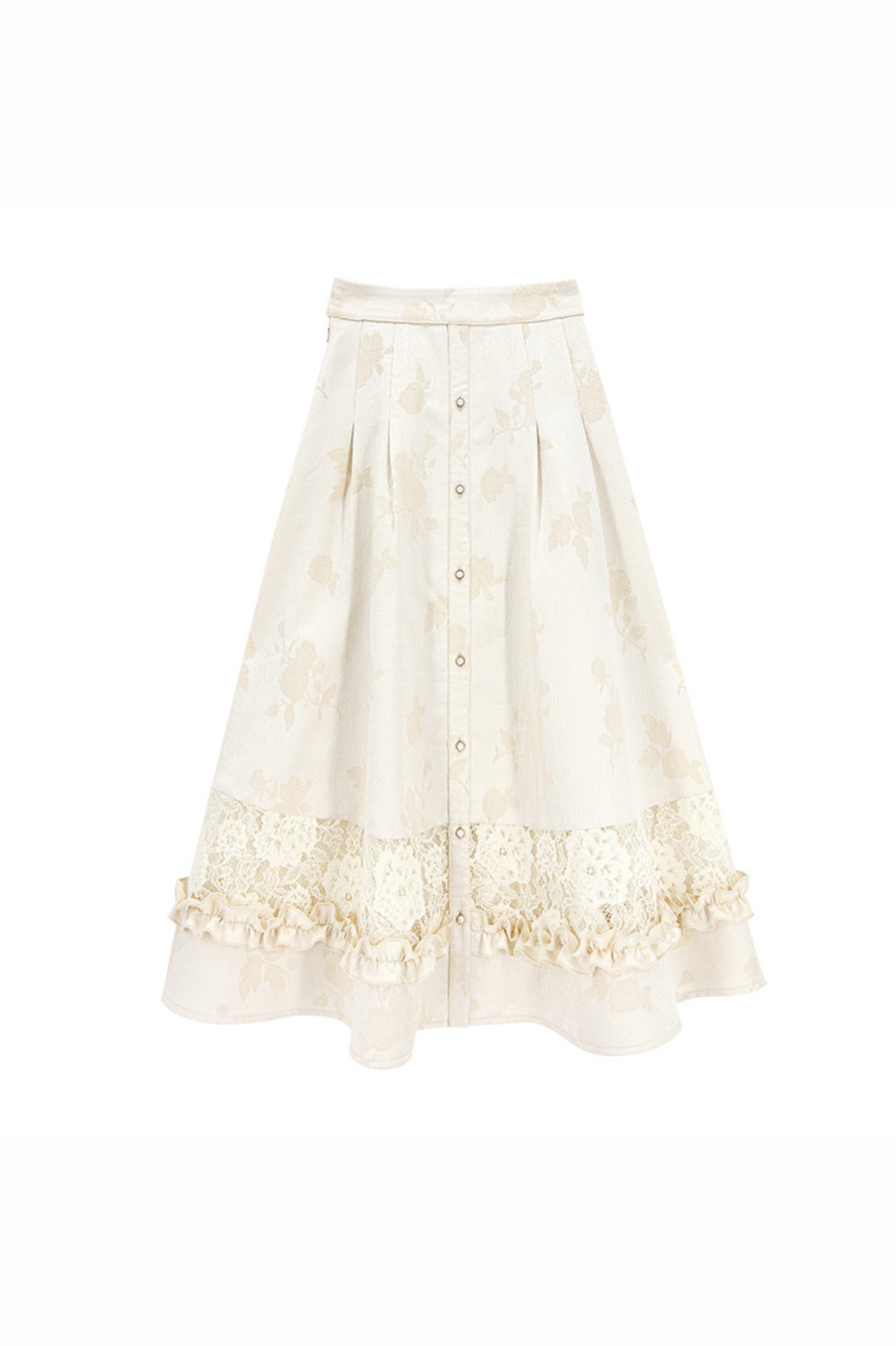 Lace Patchwork Vintage Dress