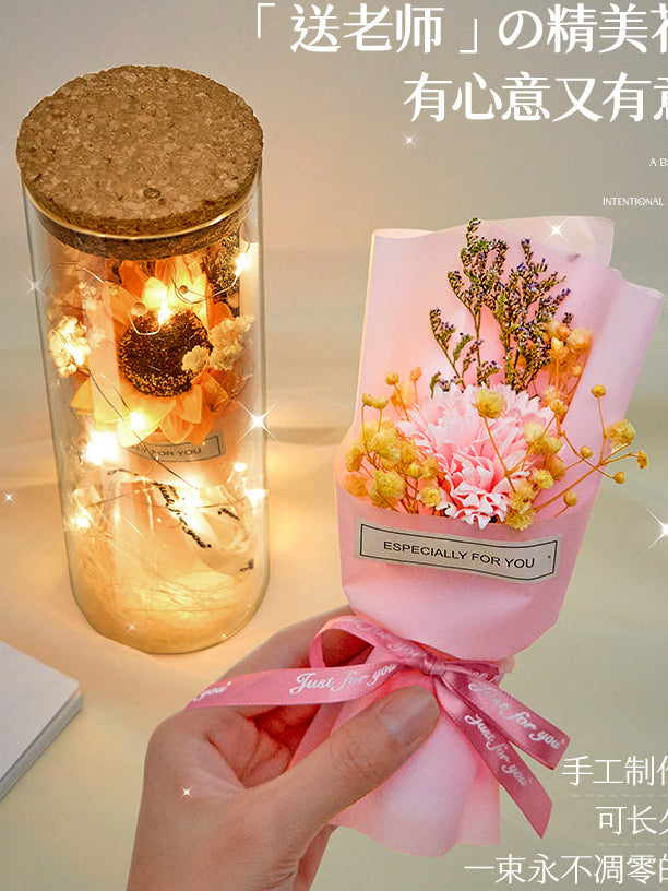 Birthday gifts small immortal flowers bouquets