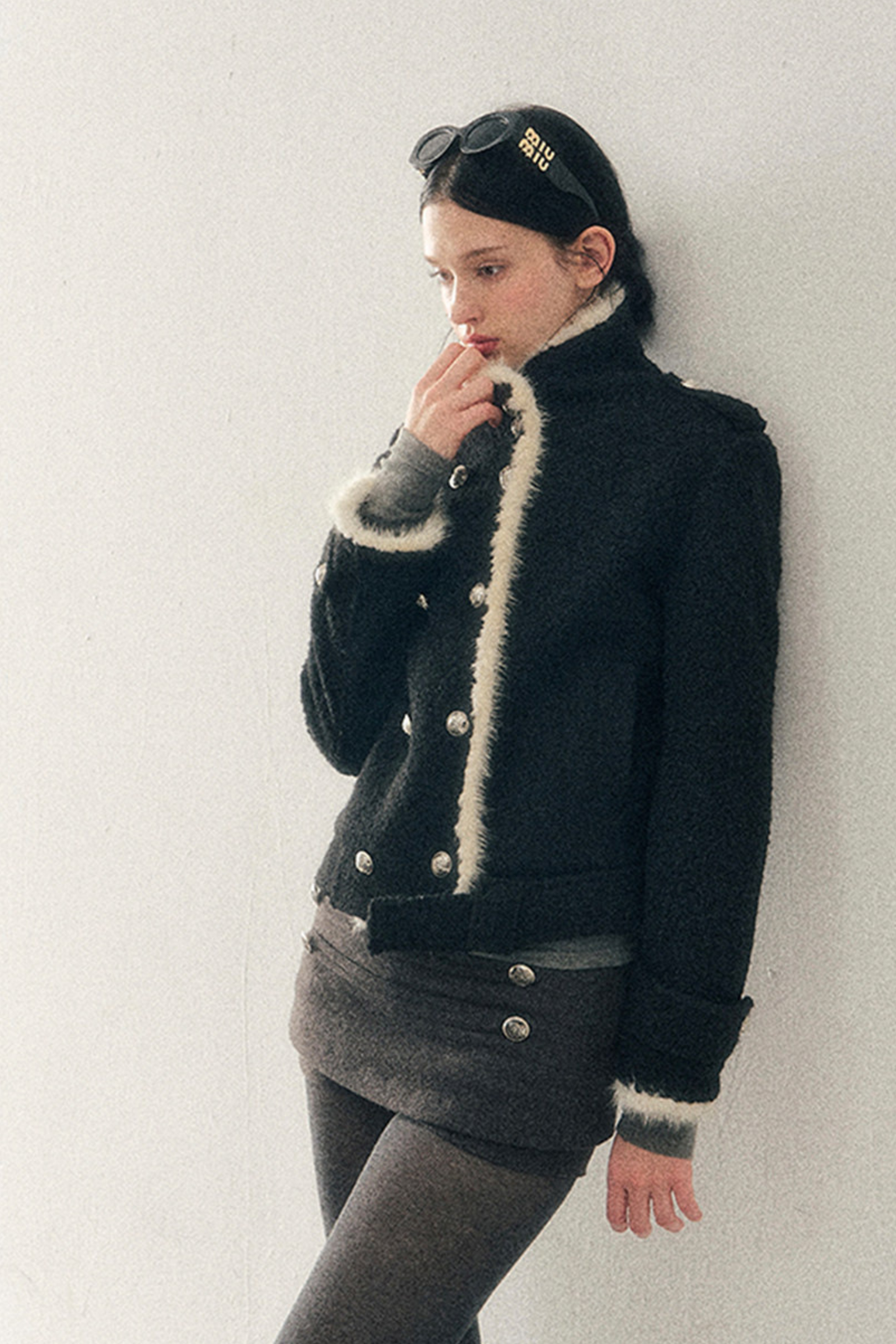 Chic Edgy Double Coat