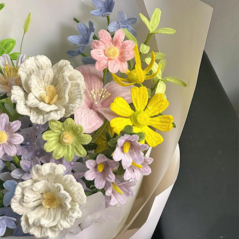 diy twist stick bouquet