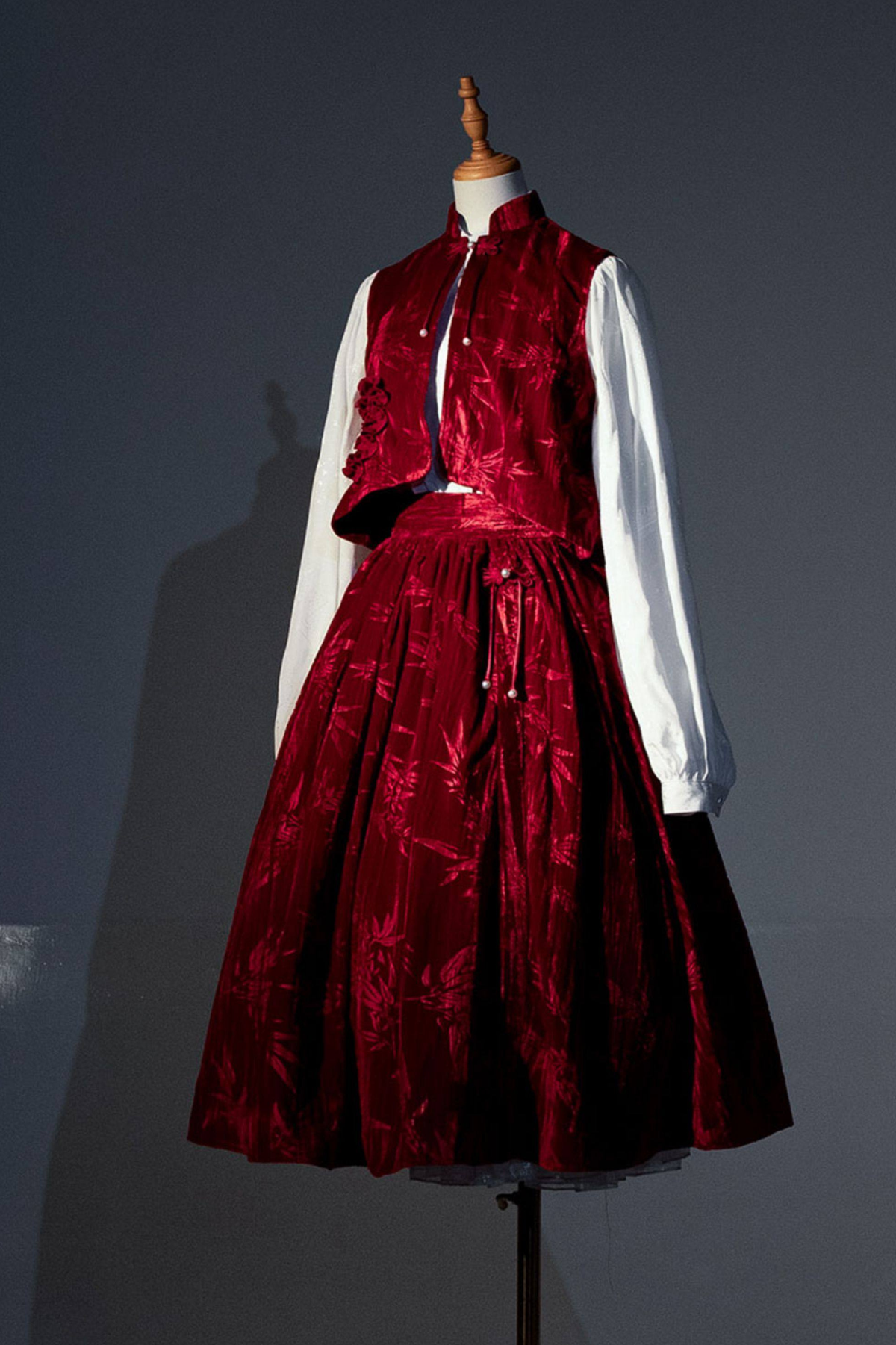 Golden Years Jacquard Dress