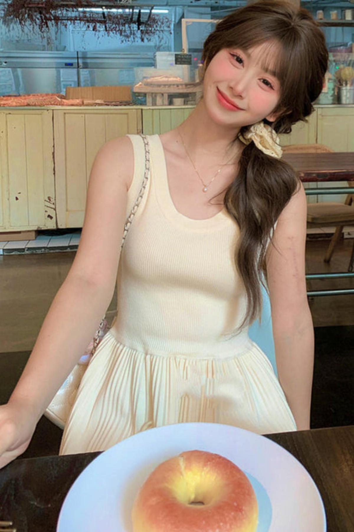 Princess Bow Sleeveless Dress