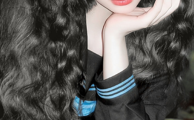 Latin Long Curly Fluffy Wig
