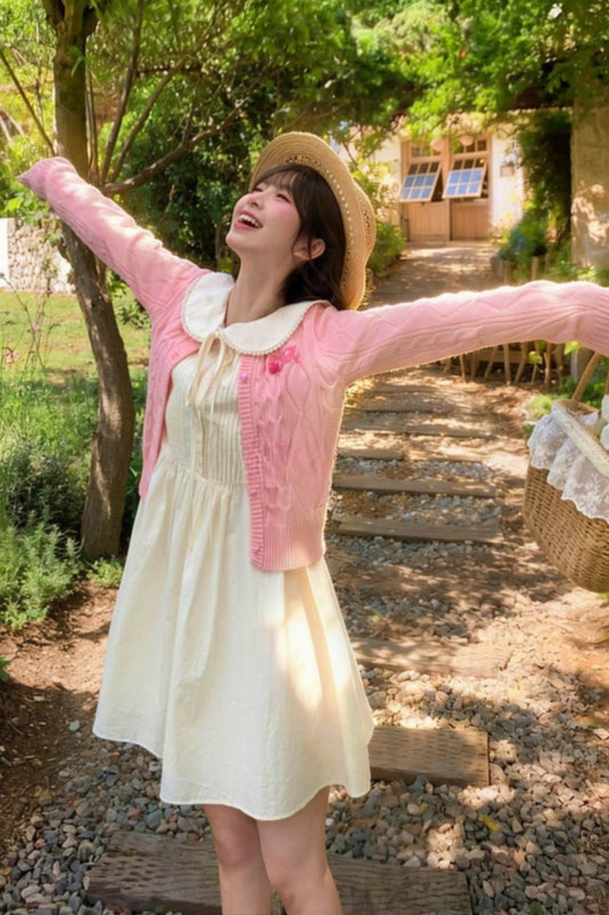 Sweet Retro Knit Cardigan