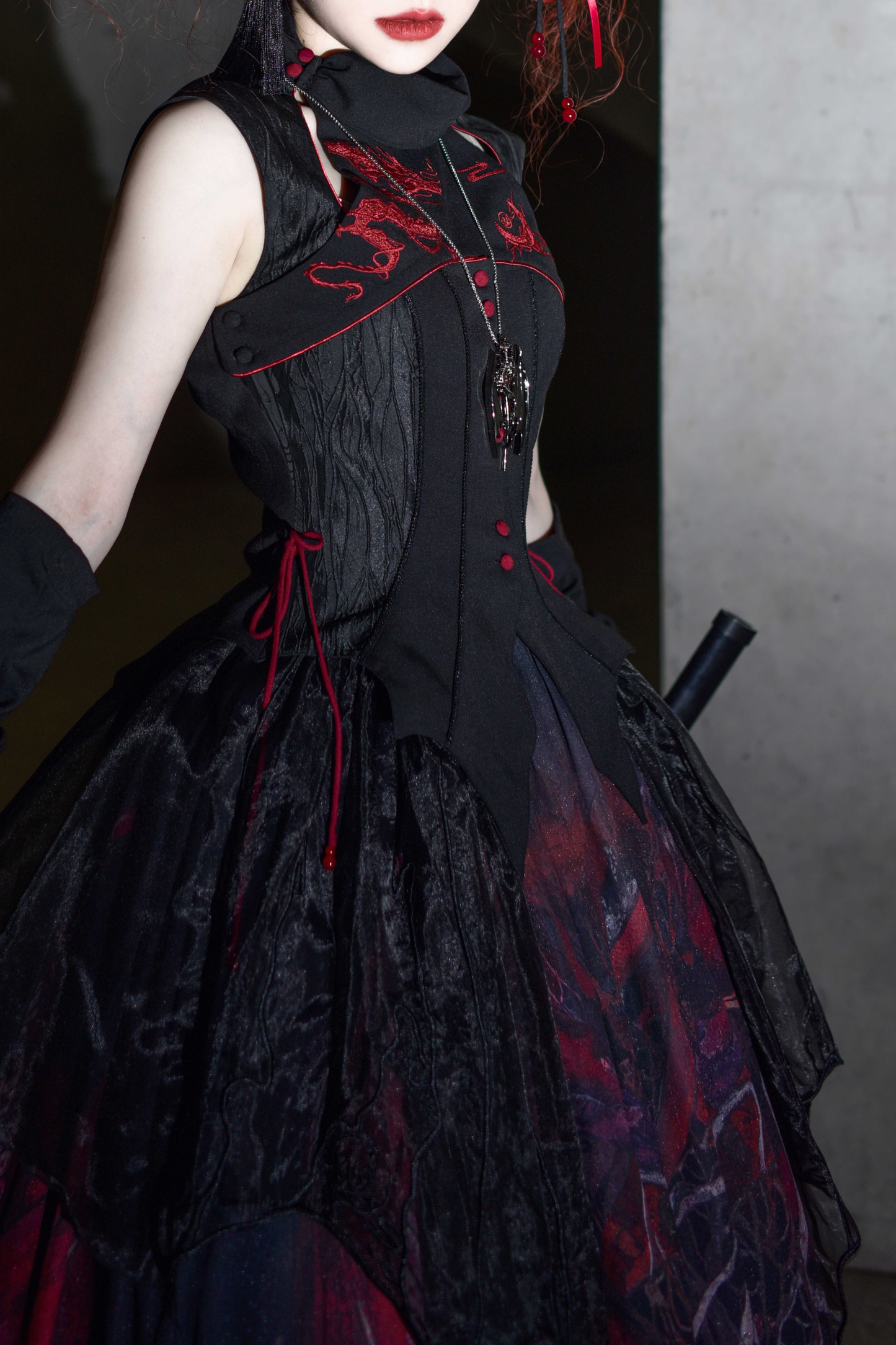 Mode Dragon Lolita Top + Skirt