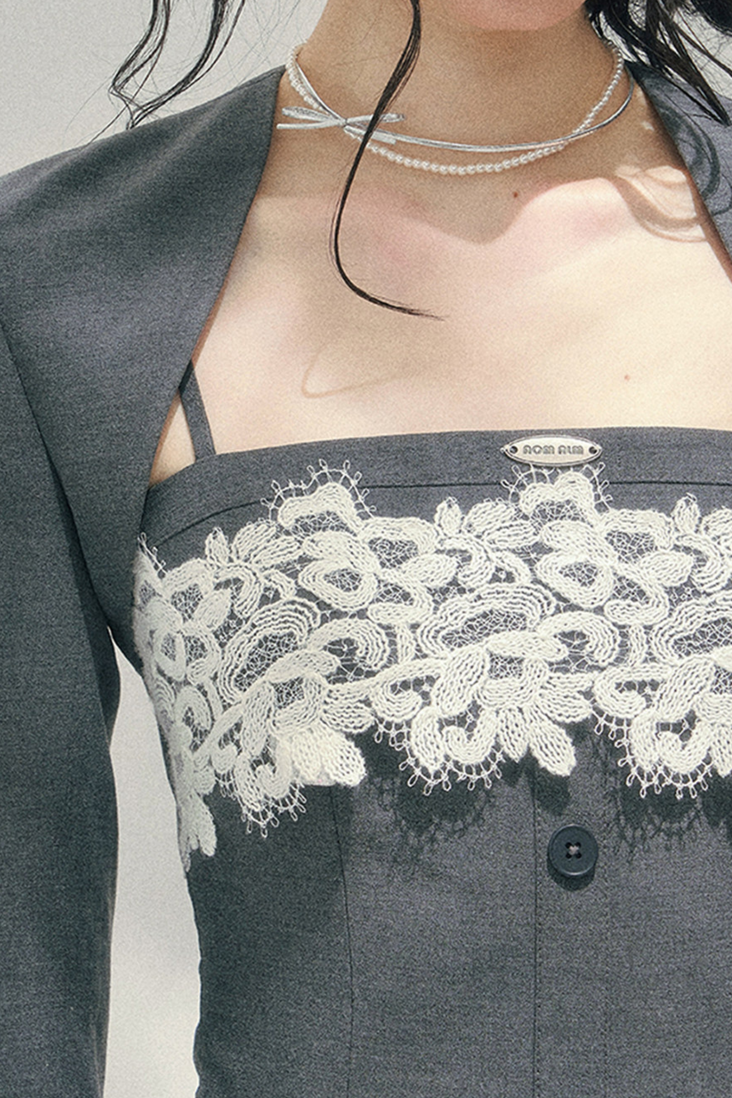 Elegant Lace Camisole Top + Shawl + Culottes
