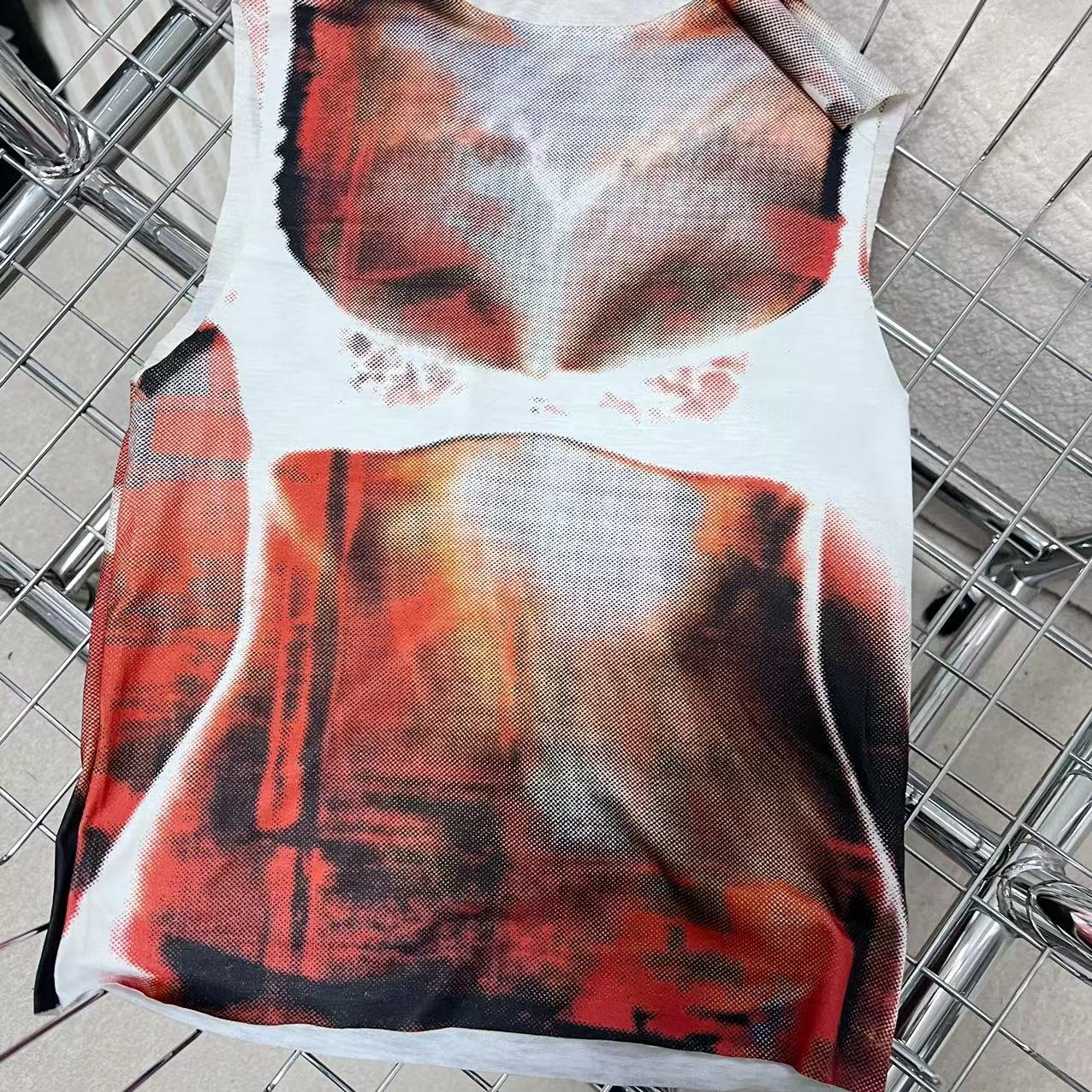 Y2K Illusion Mesh Baddie Tank Top