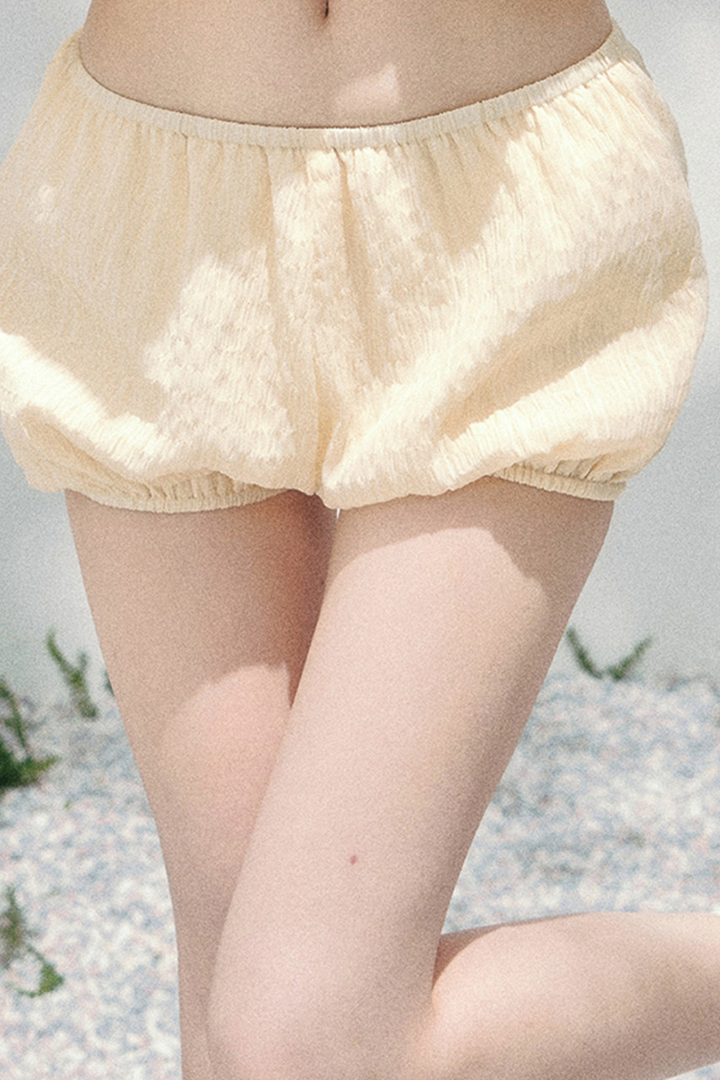Evening Breeze Milky Dress + Inner Pants