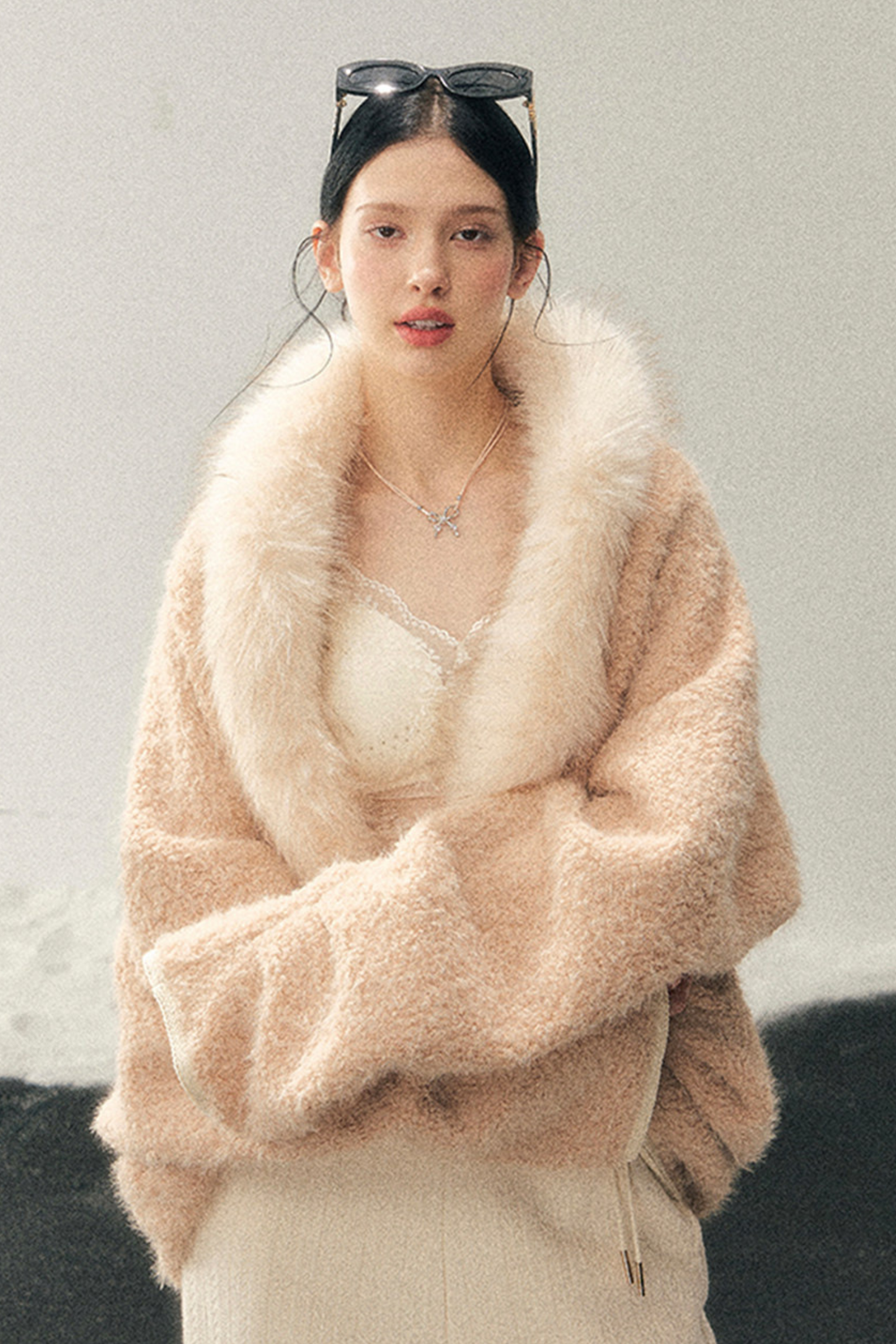 French Warm Fur Coat