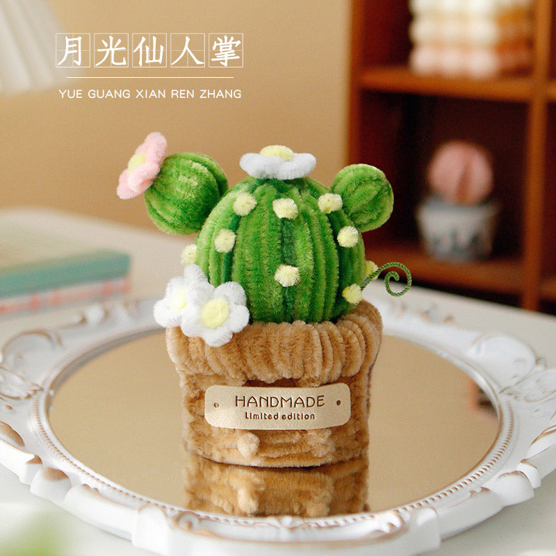 Twisting stick potted flower basket ornaments diy material package